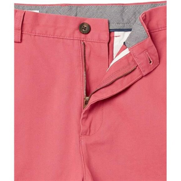 Men's Slim Fit Chino Shorts 7 Inch Cotton Twill Casual Khaki Summer Shorts - Picture 6 of 7